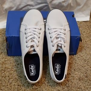 Keds Women's Coursa LTT, White, 10